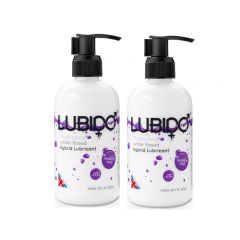 Lubido Hybrid Lubricant - 250ml - Twin Pack. hybrid lube
