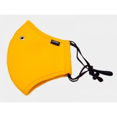 Barcode Commander Aiden Face Mask - Yellow
