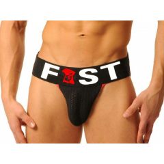 FIST Logo Jockstrap - Black