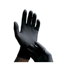 Latex Fisting Gloves Black 10 Pairs